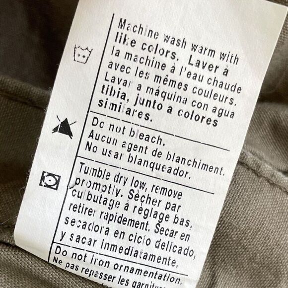 CARHARTT Work Shorts Mens 42 Brown Canvas Utility 100% Cotton B144 - Picture 11 of 11